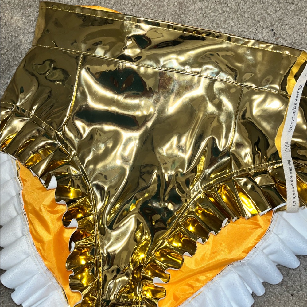 NEW Metallic Gold Char Workroom Shorts ✨